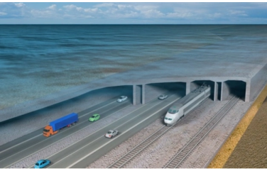 Quá trình xây hầm đường bộ - đường sắt dài nhất thế giới